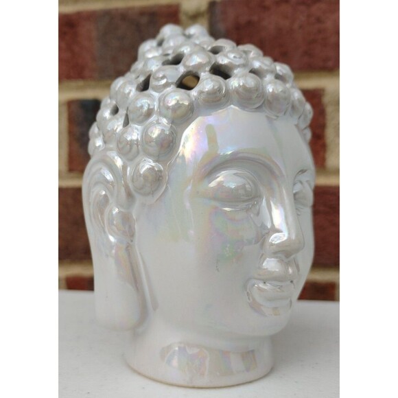 Lusterware Buddha Head - Picture 7 of 7